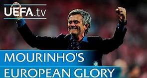 José Mourinho - European trophies with three clubs. Watch highlights