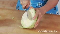 How to Cut up a cabbage