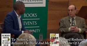 Richard Rothstein, "The Color Of Law" (with Ta-Nehisi Coates)