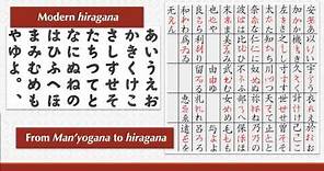 History and Present of the Japanese Language