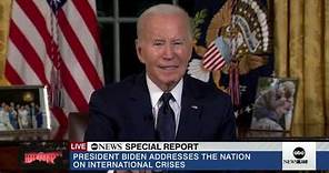 FULL SPEECH: President Biden delivers address to the nation | ABC News
