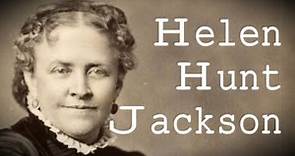 Helen Hunt Jackson Biography - American writer, who is best known for her novel Ramona (1884)