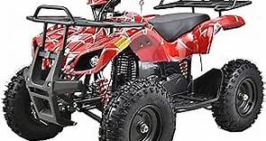 X-PRO ATV 4 Wheelers 40cc ATV Quads Quad (Spider Red)