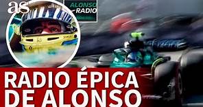 ALONSO y el MENSAJE por RADIO tras ser SEGUNDO en MÓNACO: ILUSIÓN en la Fórmula 1 | AS