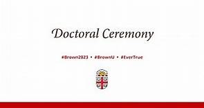 2023 Doctoral Ceremony