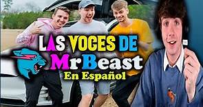 Las VOCES de MrBeast En Español |Doblaje Latino
