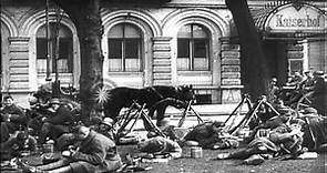 German Freikorps and German troops in Berlin Germany under Walther von Luttwitz. HD Stock Footage