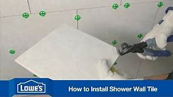 How To Tile a Shower Wall
