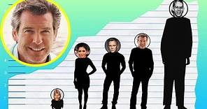 How Tall Is Pierce Brosnan? - Height Comparison!