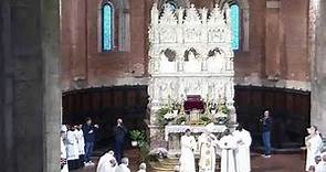 Santa Messa apertura arca Sant'Agostino - Basilica San Pietro In Ciel d'Oro -