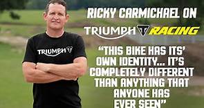 Ricky Carmichael on Triumph | "Yes, I've ridden the bike on Supercross..."