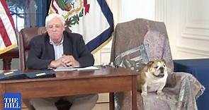 Jim Justice holds press conference with his dog | FULL