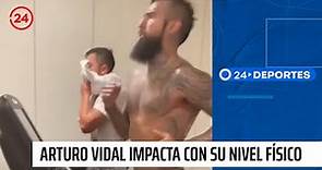 Arturo Vidal impacta con su nivel físico al lograr nuevo récord | 24 Horas TVN Chile