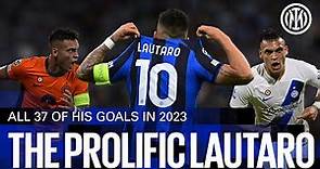 EVERY GOAL 2023 🐂 | LAUTARO MARTINEZ EDITION ⚽️🖤💙