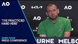 Daniel Evans Press Conference | Australian Open 2024 First Round