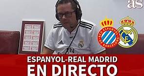 EN DIRECTO ESPANYOL REAL MADRID | La reacción de TOMÁS RONCERO | AS