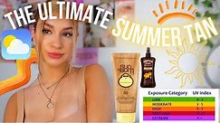 HOW TO GET the PERFECT SUMMER TAN FAST *my tanning routine* +tips and tricks