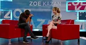 Zoe Kazan on George Stroumboulopoulos Tonight: Interview
