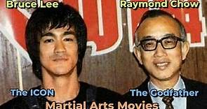 Bruce Lee & Raymond Chow Behind the scenes #brucelee