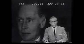 Franchot Tone: News Report of His Death September 18, 1968