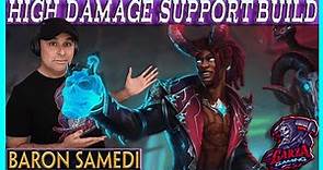 New Baron Samedi High Damage Support Build | SMITE Arena |