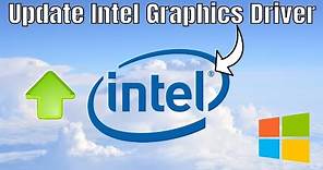 How To Update Intel Graphics Driver on Windows 10 - Working 2024