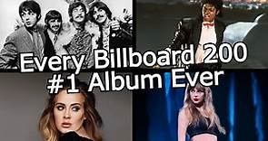 Every Billboard 200 #1 Album Ever (1963-2023) *REMASTERED VERSION IN DESCRIPTION*