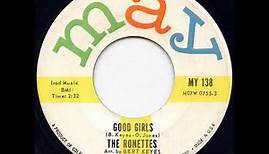The Ronettes ‎– Good Girls / Memory 1963 May ‎– MY138