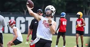 2026 QB Jacob Smith throws at NC State Camp