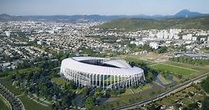 VIDÉO - Découvrez le futur grand stade Gabriel-Montpied à Clermont-Ferrand - France Bleu