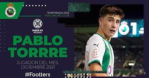 🏆 Pablo Torre jugador del mes de diciembre 2021 #PrimeraRFEFoottters