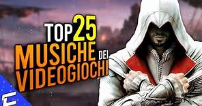 TOP 25 MUSICHE NEI VIDEOGIOCHI