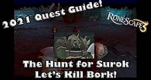 RS3 2021 Miniquest Guide - The Hunt for Surok - Killing Bork and Taking Names
