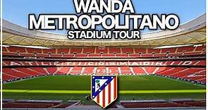 TOUR Wanda Metropolitano 4K | Visita al estadio del Atletico de Madrid! 🇪🇸