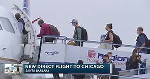 Santa Barbara Airport launches daily flights to Chicago