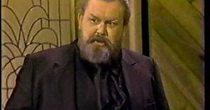 John Candy as Orson Welles on the Billy Crystal Comedy Hour (1982)