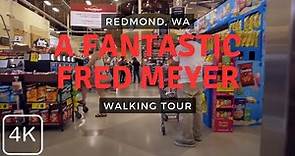 Walking Around (in 4K) and Exploring the 2 Story Fred Meyer in Redmond, WA in Summer of 2022