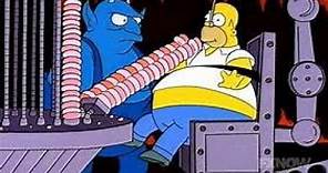Homer Loves Food