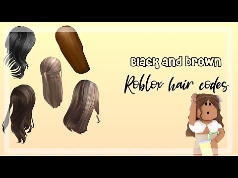 Roblox Id Code Hair Clean Brown Spikes - black hair roblox codes