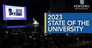 2023 State of the University | Hofstra University