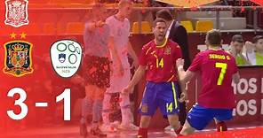 RESUMEN | España 3-1 Eslovenia | Fase de Clasificación al Europeo de Fútbol Sala de 2022