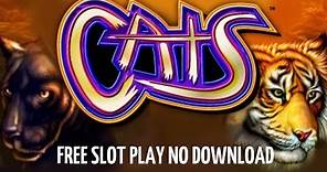 Cats ★ Free Slot Play No Download
