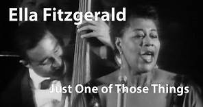 Ella Fitzgerald - Just one of those things (1957) [Restored]