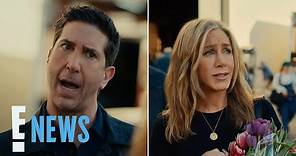 Jennifer Aniston and David Schwimmer Forget They’re Friends in Uber Eats Commercial | E! News
