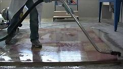 Terrazzo floor polishing - How to polishing floor with Klindex system
