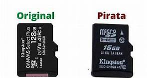 Como identificar Micro SD Kingston Original