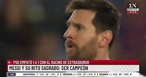 Otro título para Messi: el PSG salió campeón tras empatar con Racing de Estrasburgo