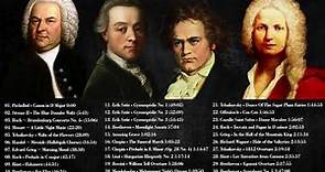 30 Plus BELLES MUSIQUES CLASSIQUES (3h de Mozart, Bach, Beethoven, Chopin, Schubert...)