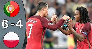 Portugal vs Poland 6-4 | All Goals & Highlights | UEFA EURO 2016