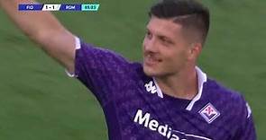 Highlights Fiorentina vs Roma 2-1 (El Shaarawy, Jovic, Ikone')